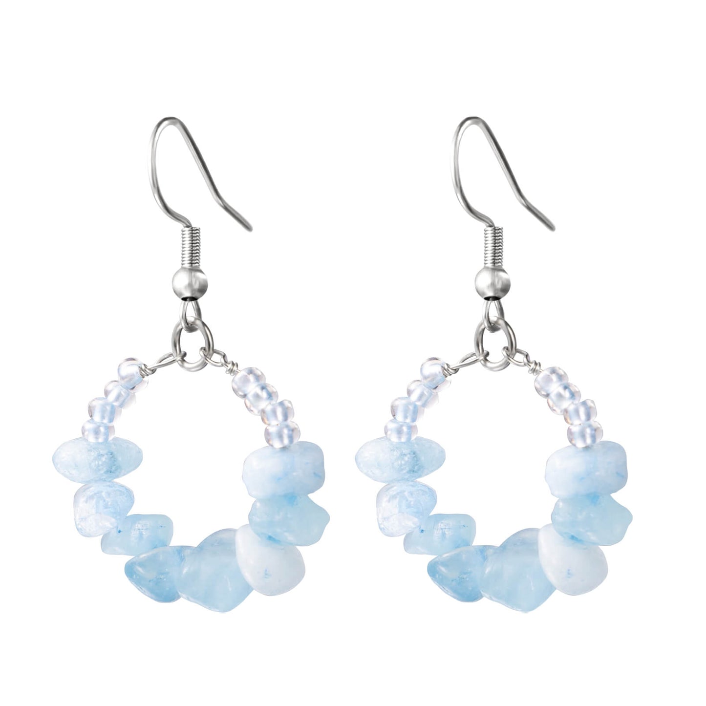 Healing Crystal Drop Earrings