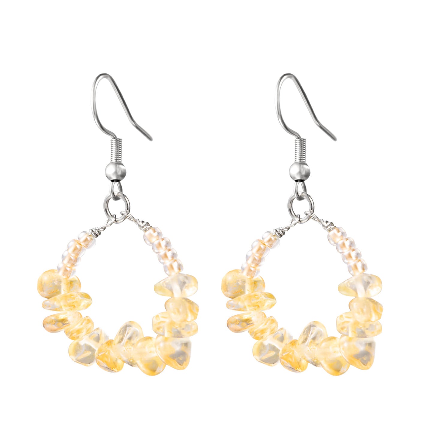 Healing Crystal Drop Earrings