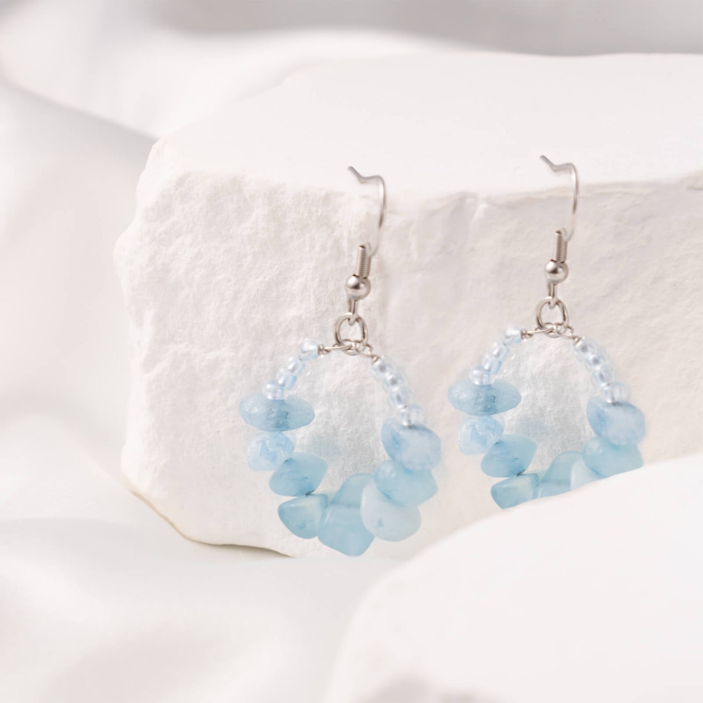 Healing Crystal Drop Earrings