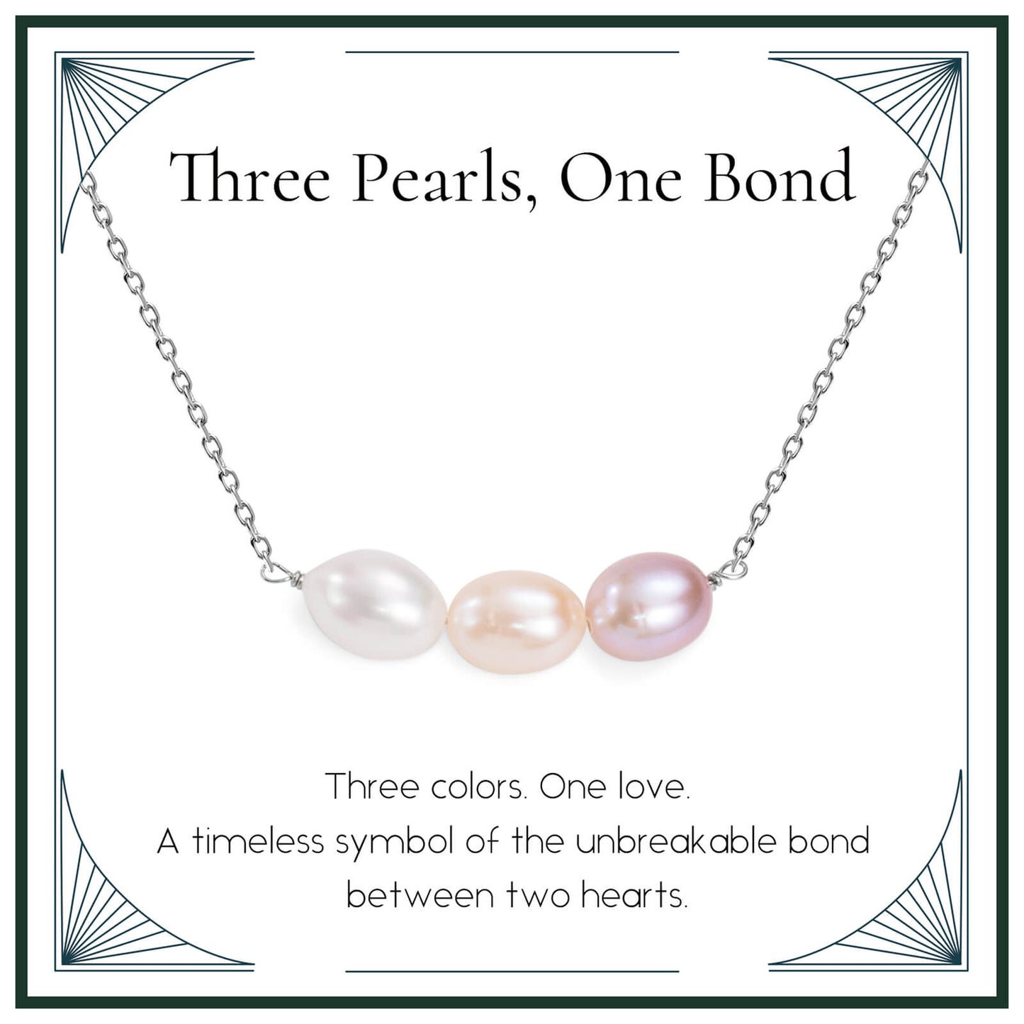 Three Pearl Necklace