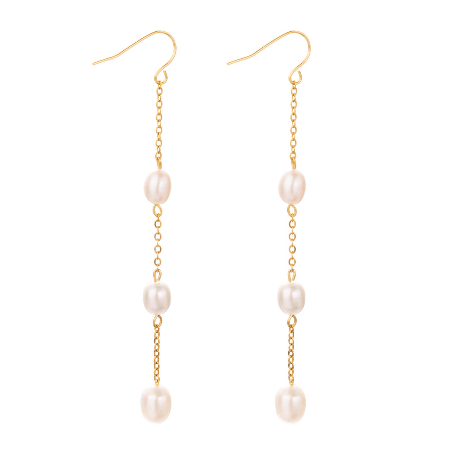 Pearl Dangle Earrings