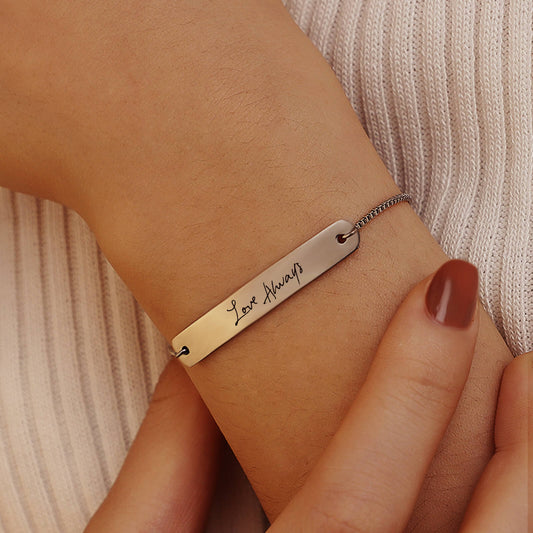 Custom Handwriting Bracelet