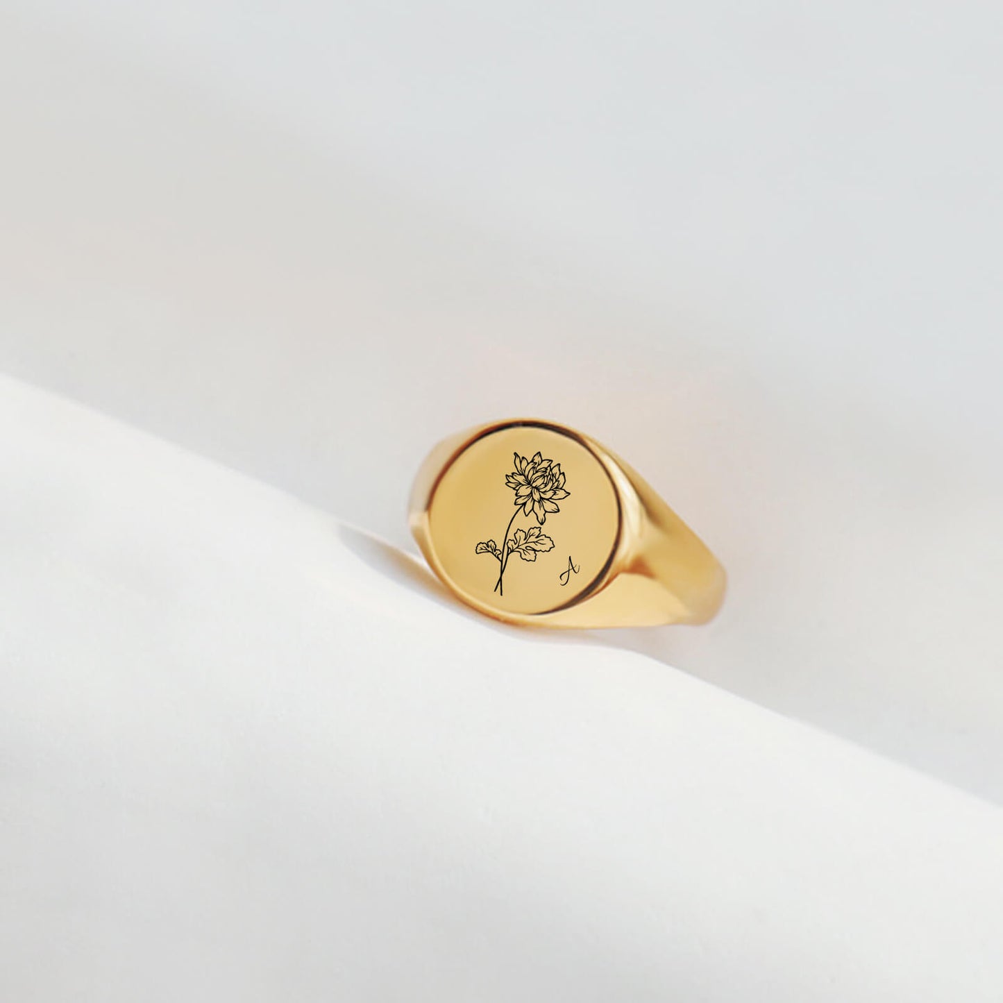 Birth Flower Ring