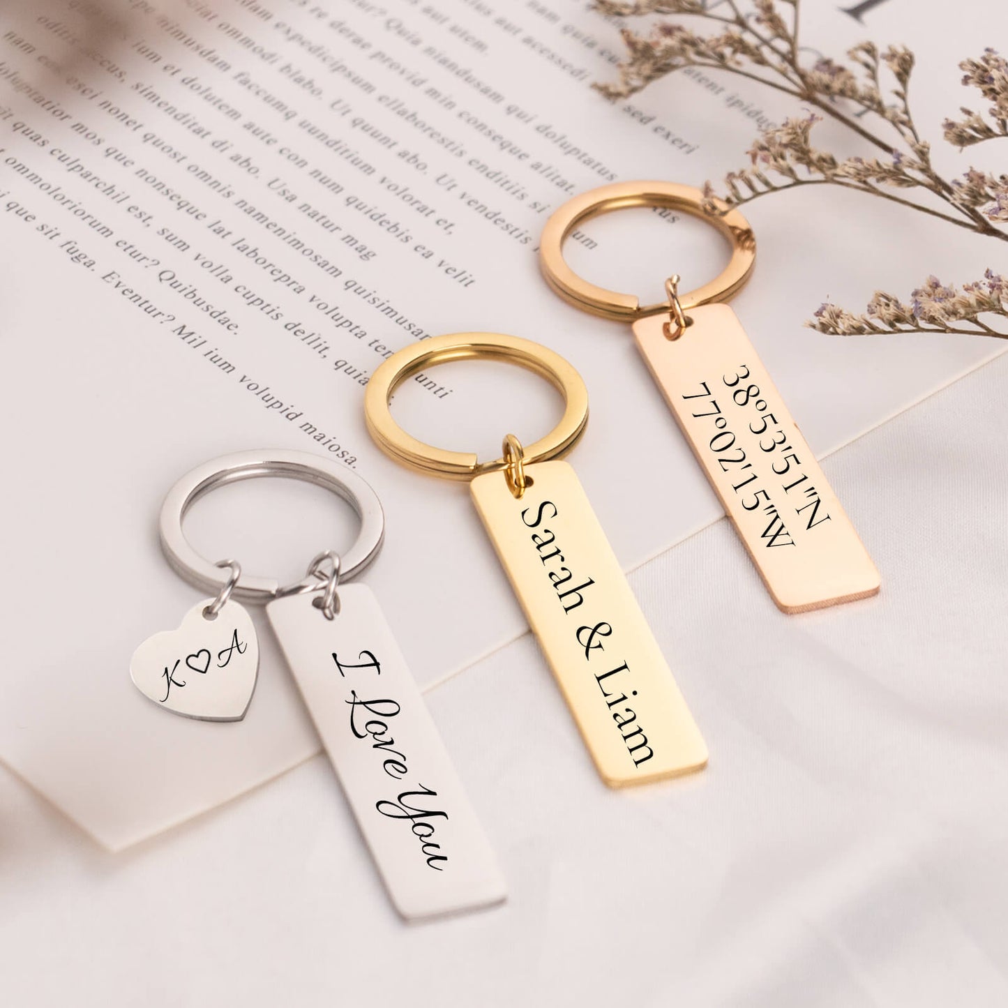 Custom Bar Keychain
