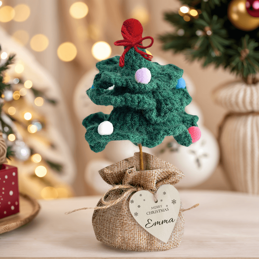 Personalized Crochet Christmas Tree