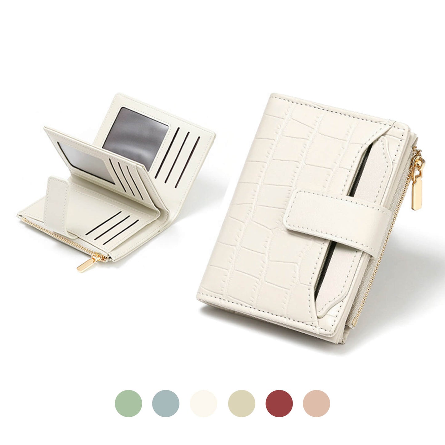 Stone Texture Wallet for Women