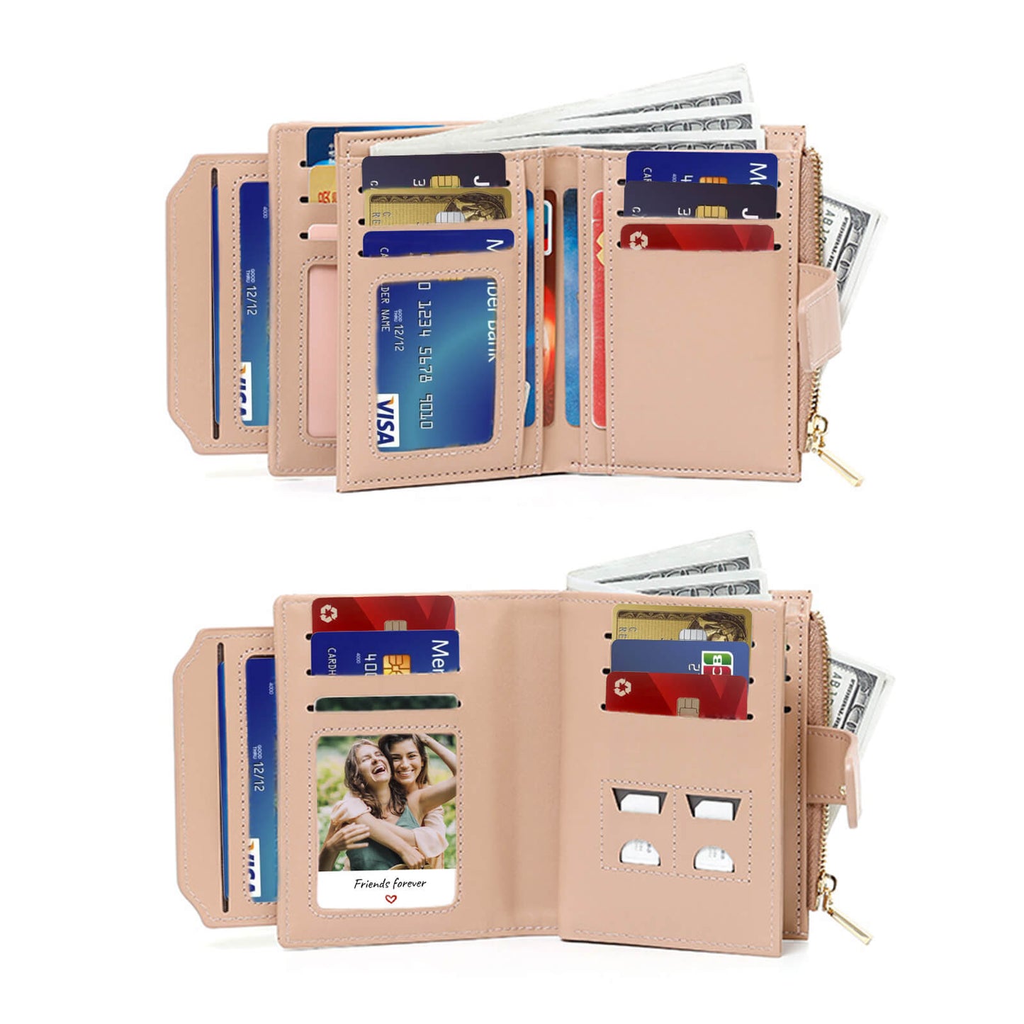 Stone Texture Wallet for Women