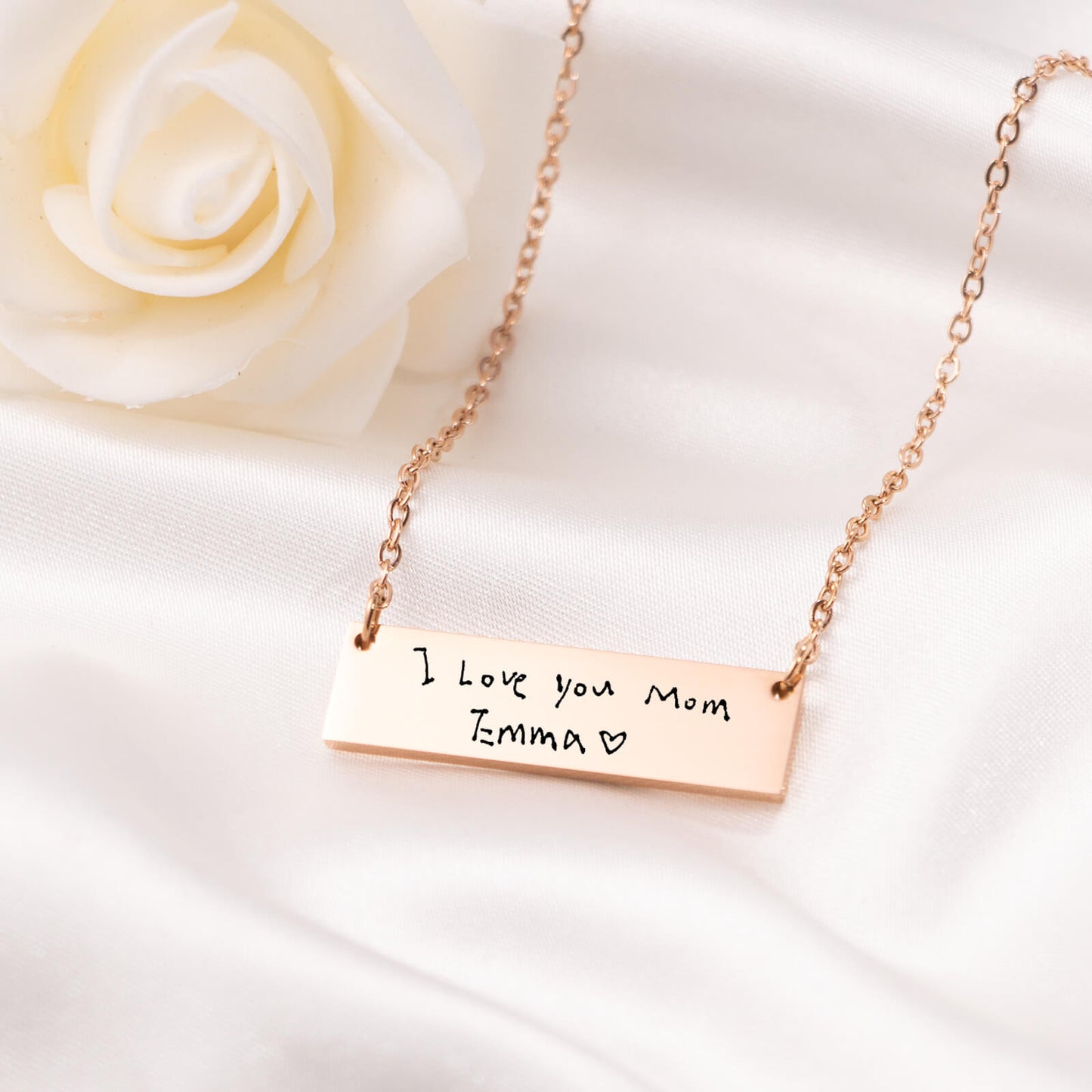 Real Handwritten Necklace