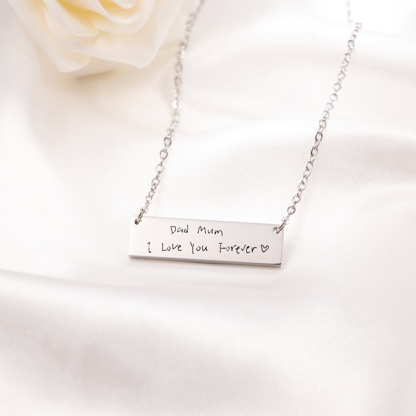 Real Handwritten Necklace