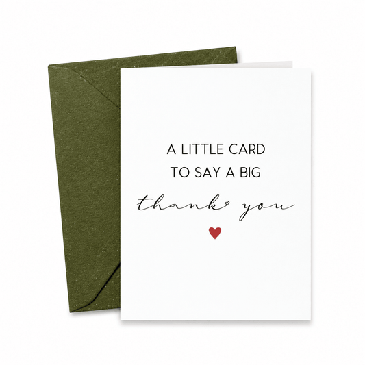 Thank You Card