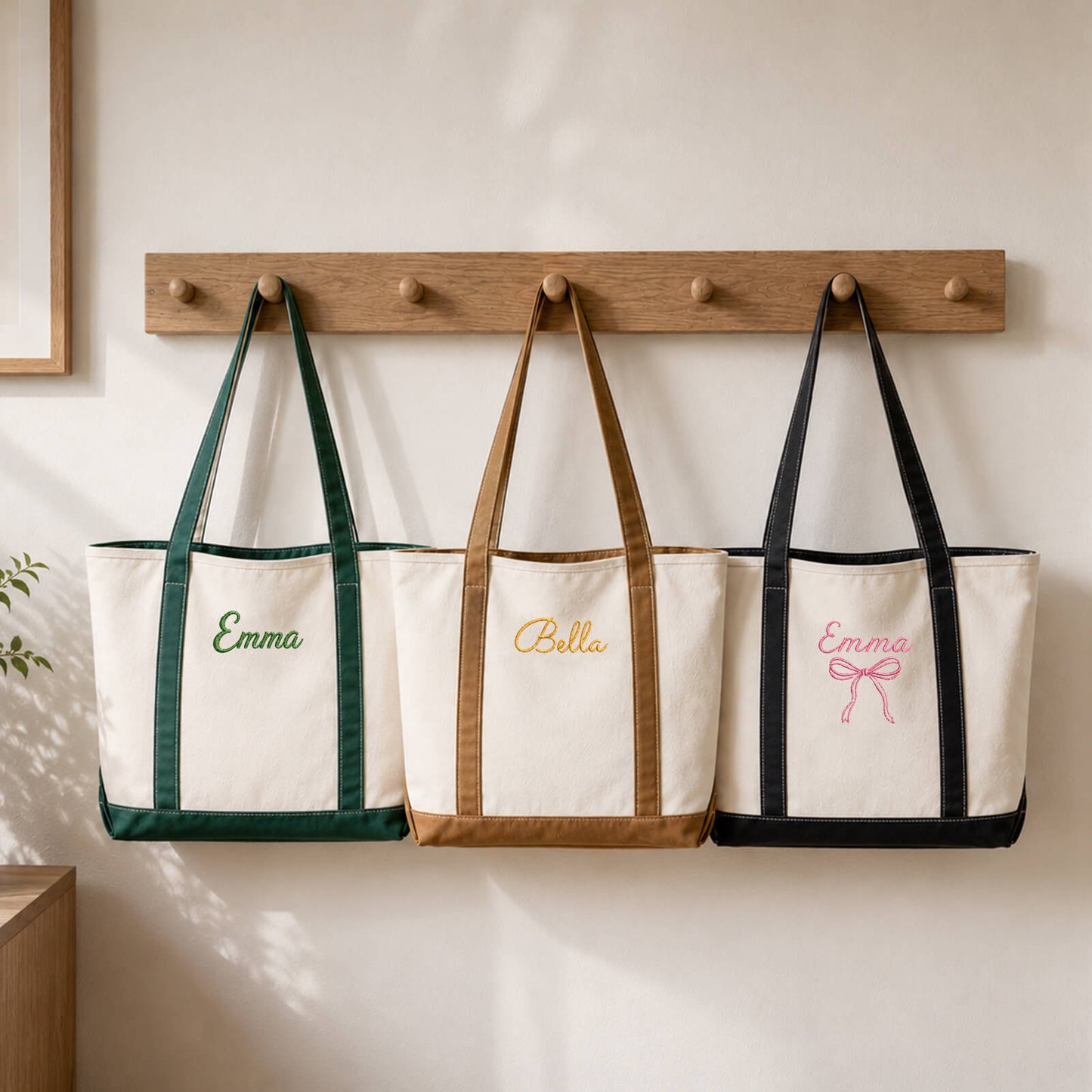 Personalized Canvas Tote Bag
