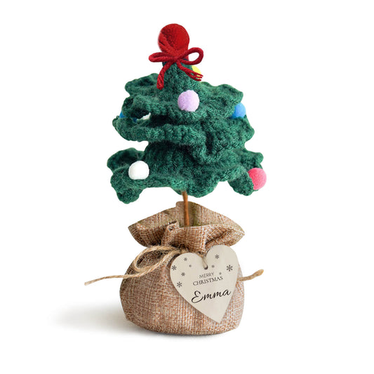 Personalized Crochet Christmas Tree