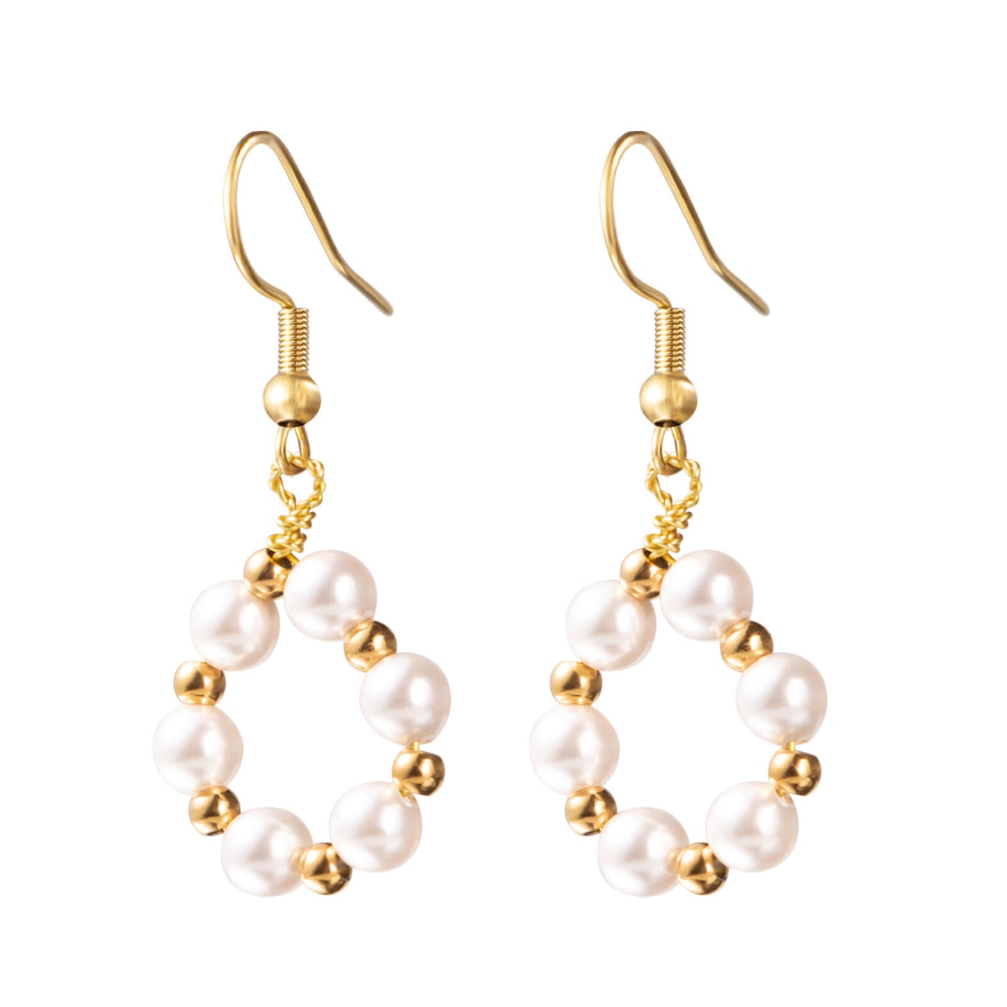 Swarovski Crystal Pearl Earrings