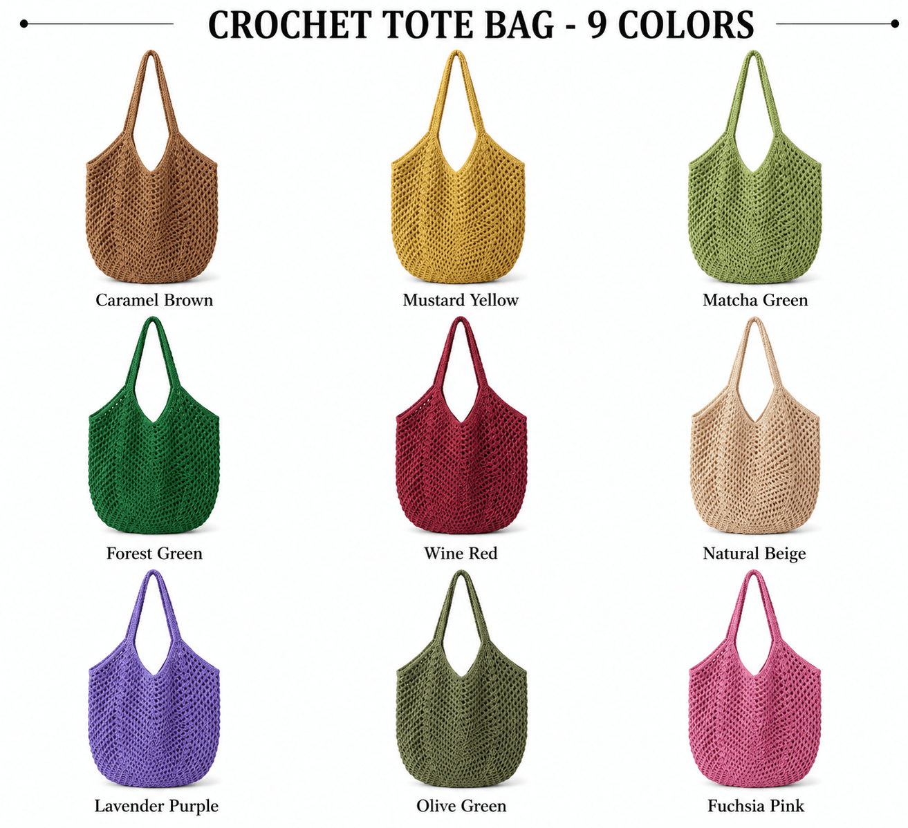 Crochet Beach Tote