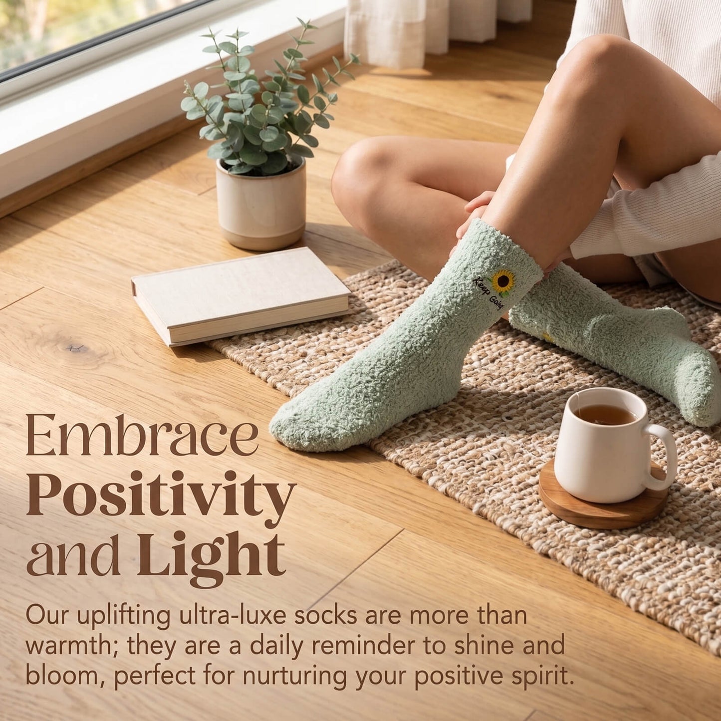 Gentle Reminder Fuzzy Socks