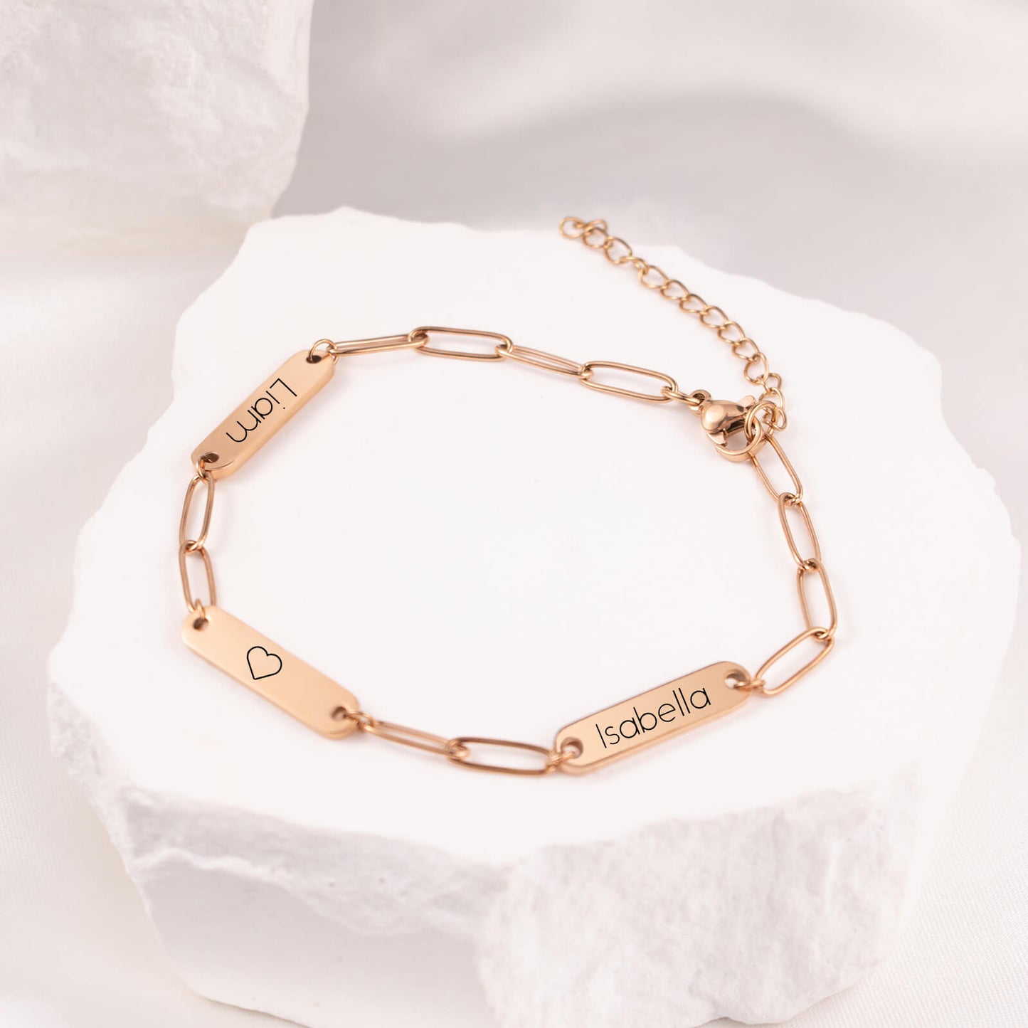 Name Paperclip Bracelet