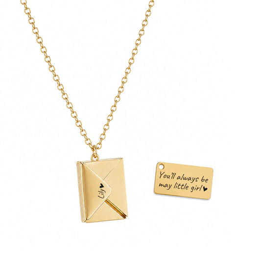 Custom Envelope Necklace
