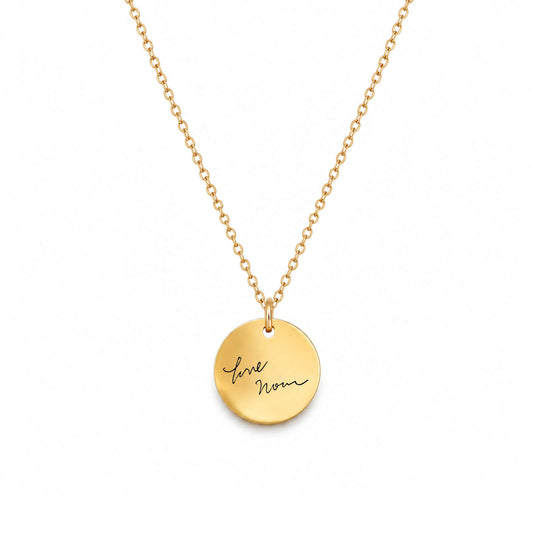 Minimalist Handwriting Necklace