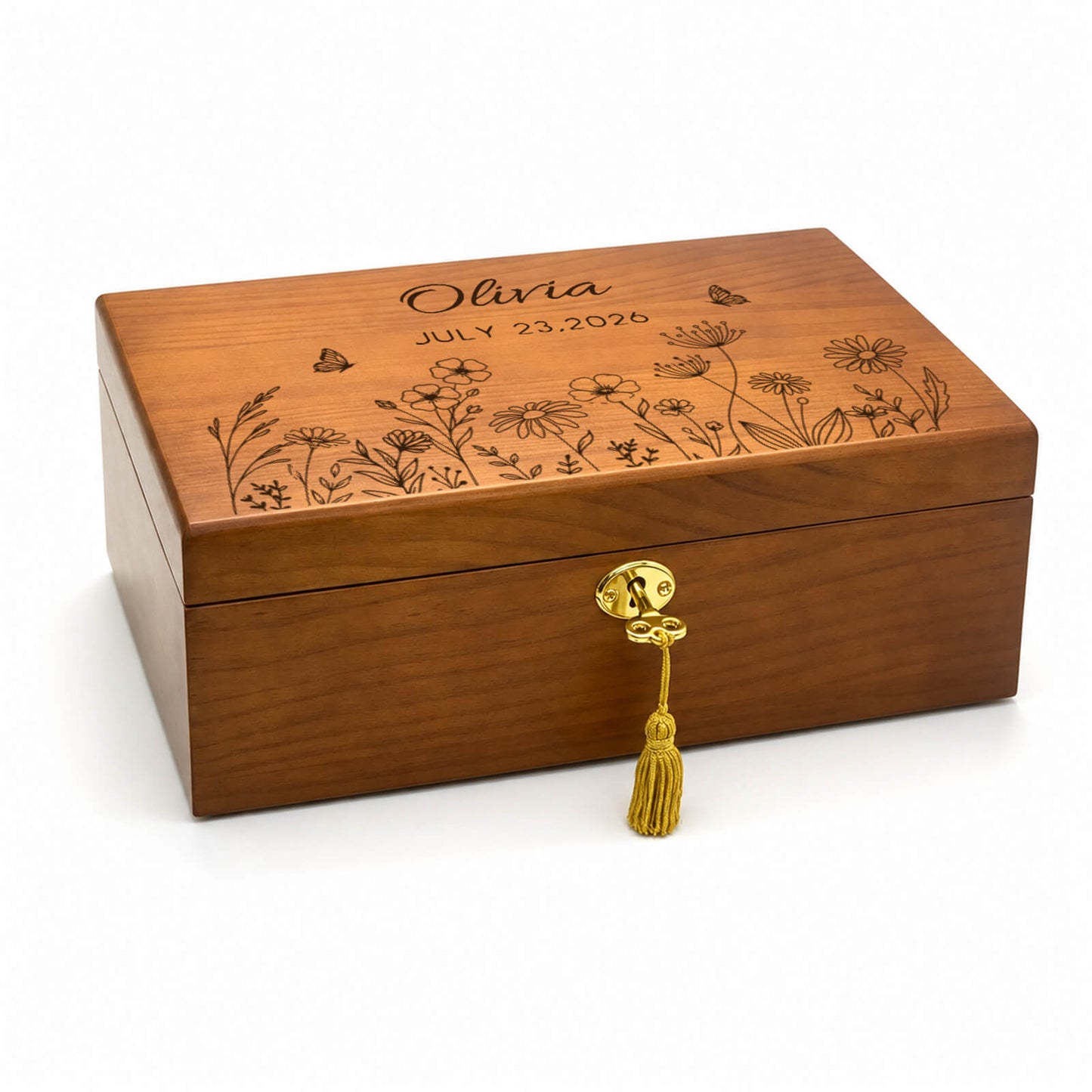 Pine Keepsake Box
