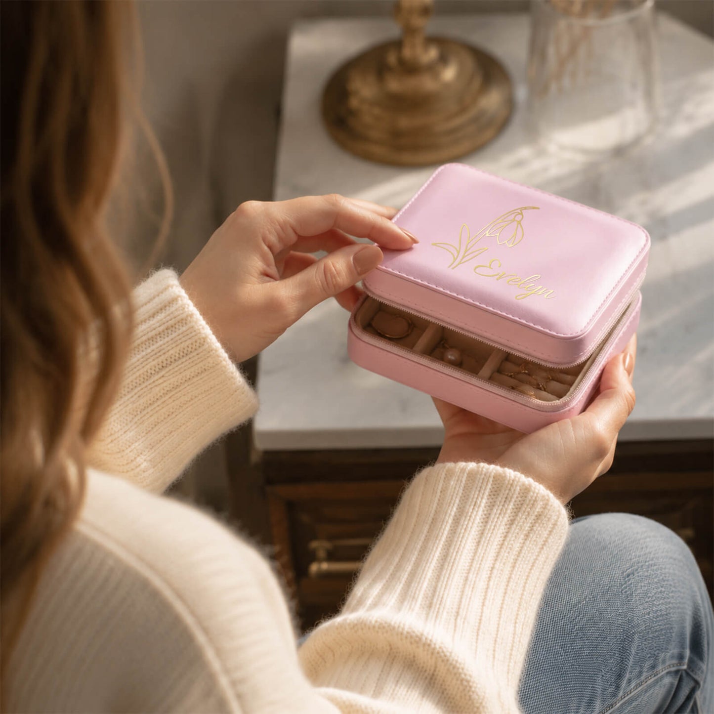 Travel Jewelry Case