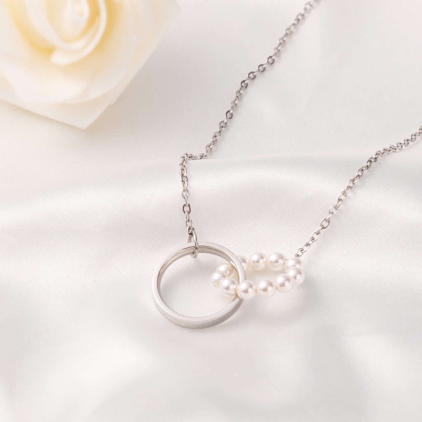 Pearl Ring Necklace