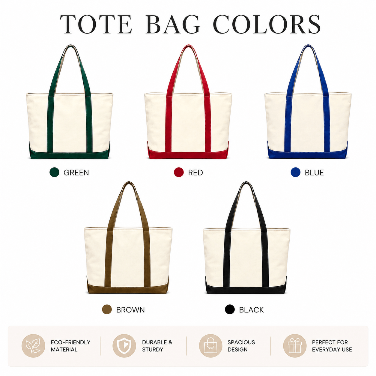 Personalized Canvas Tote Bag