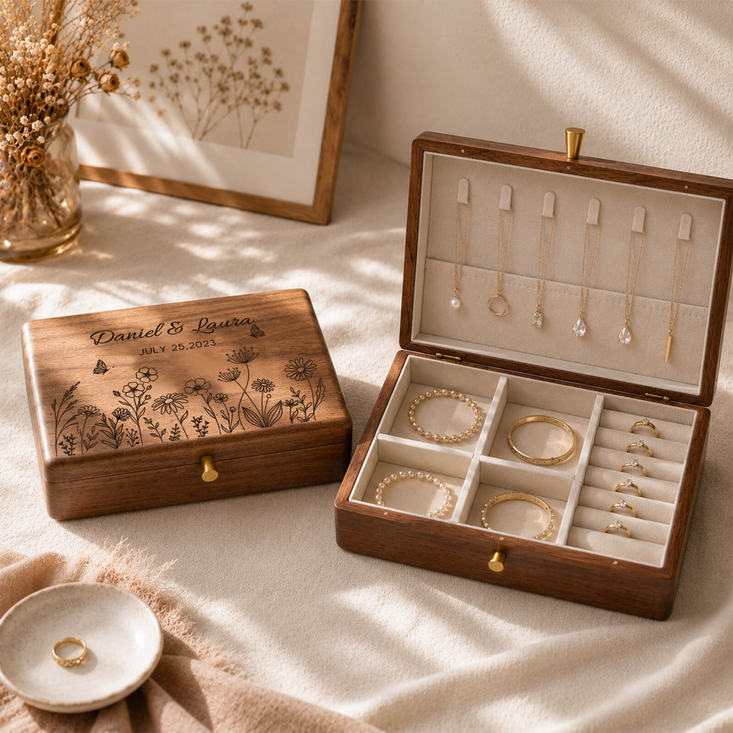 Walnut Memory Box