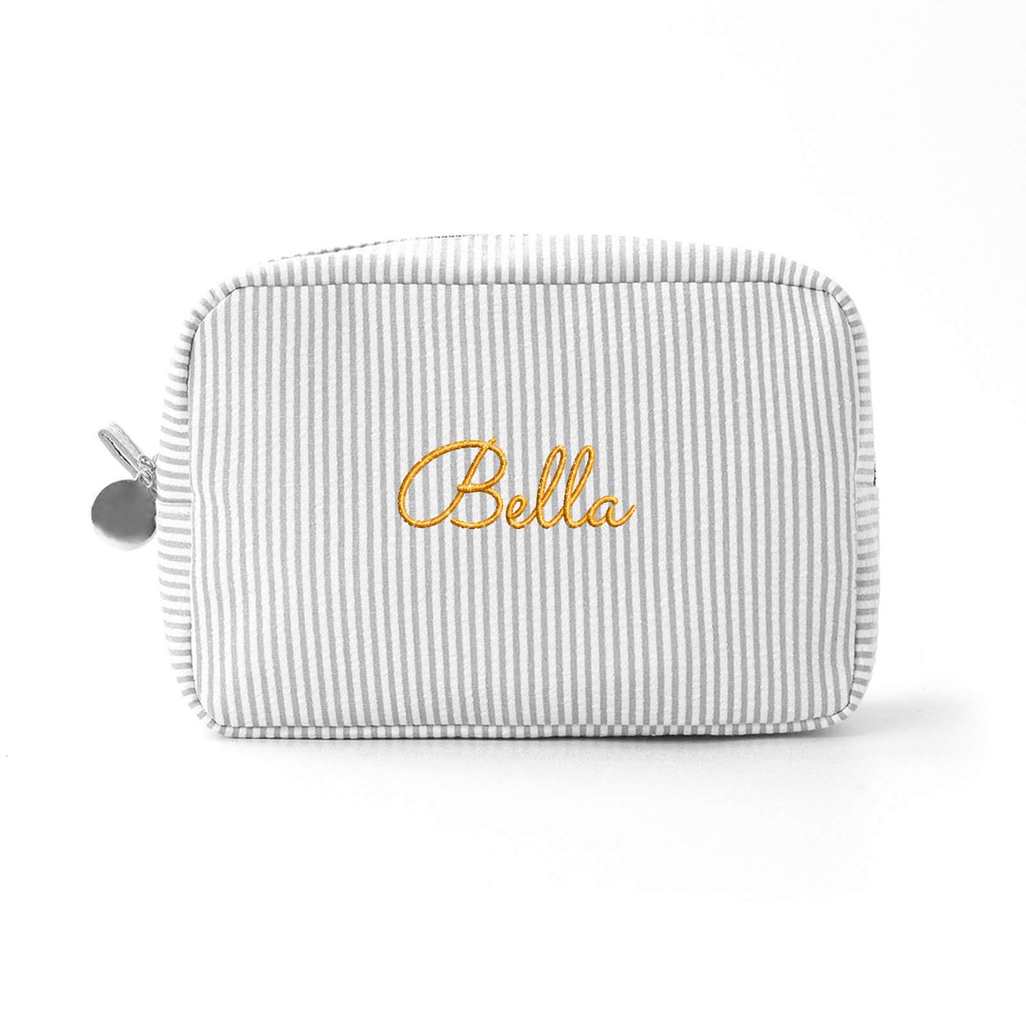 Personalized Seersucker Pouch