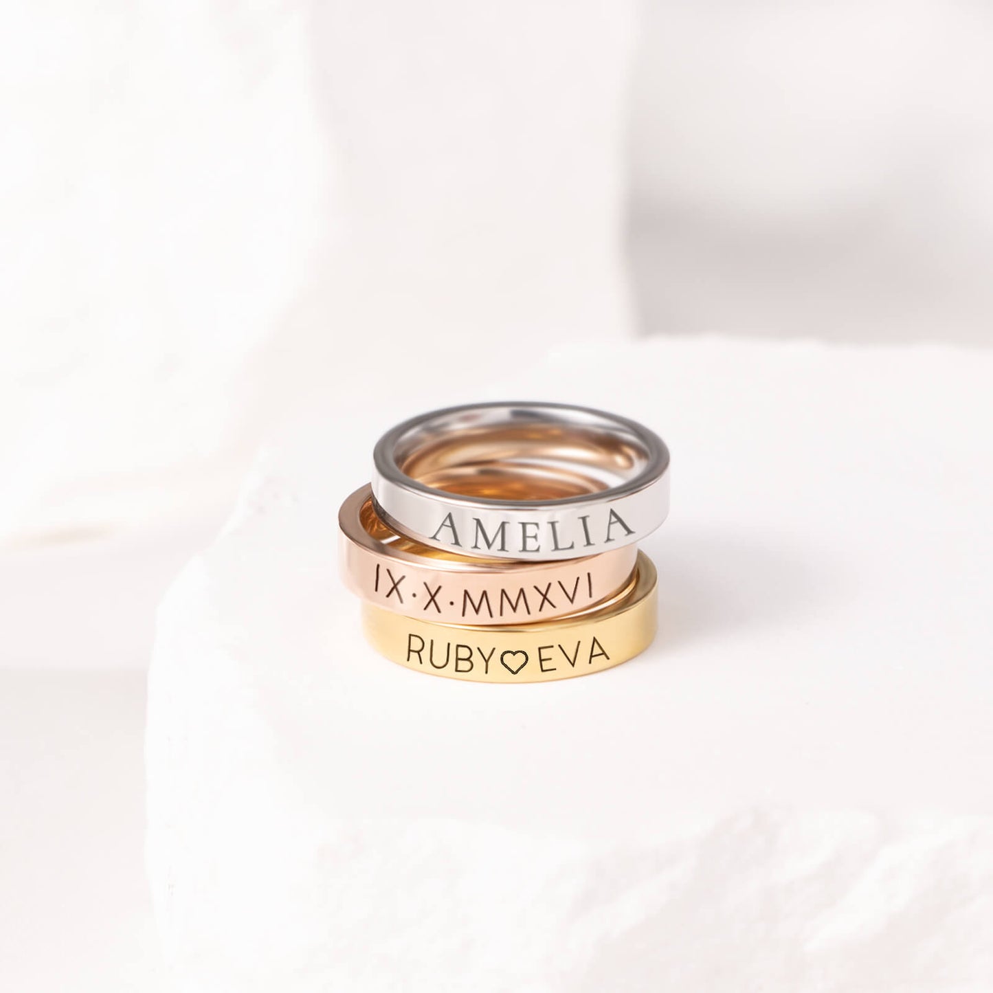 Custom Name Ring