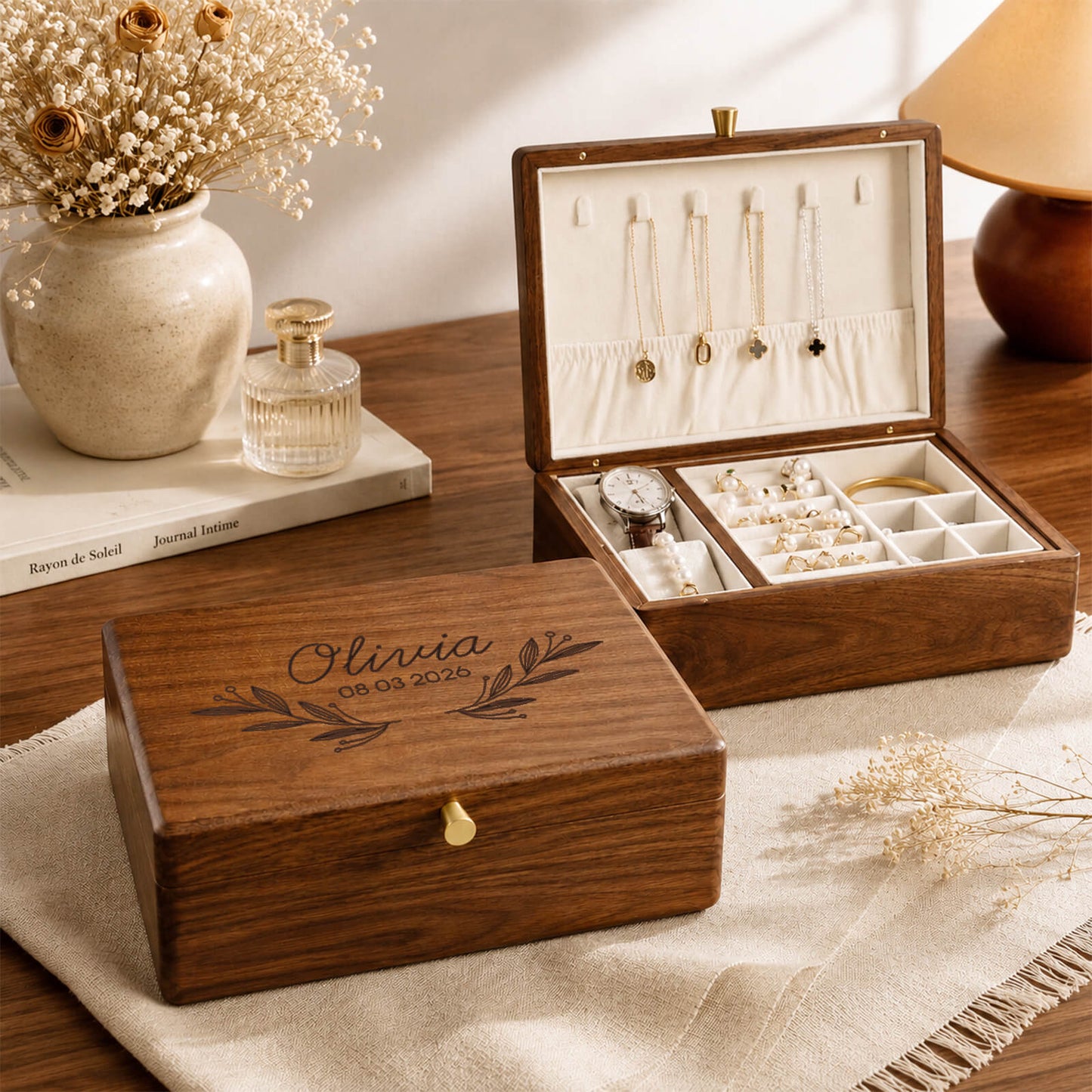 Walnut Keepsake Box