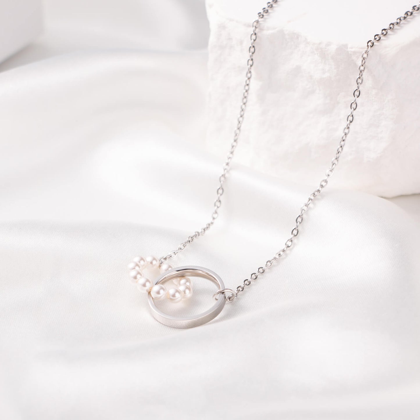 Pearl Ring Necklace