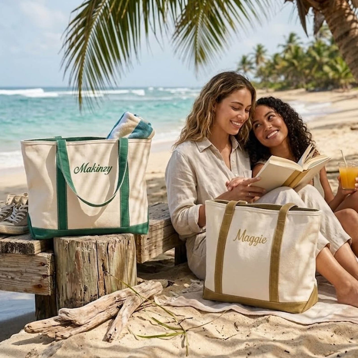 Personalized Canvas Tote Bag