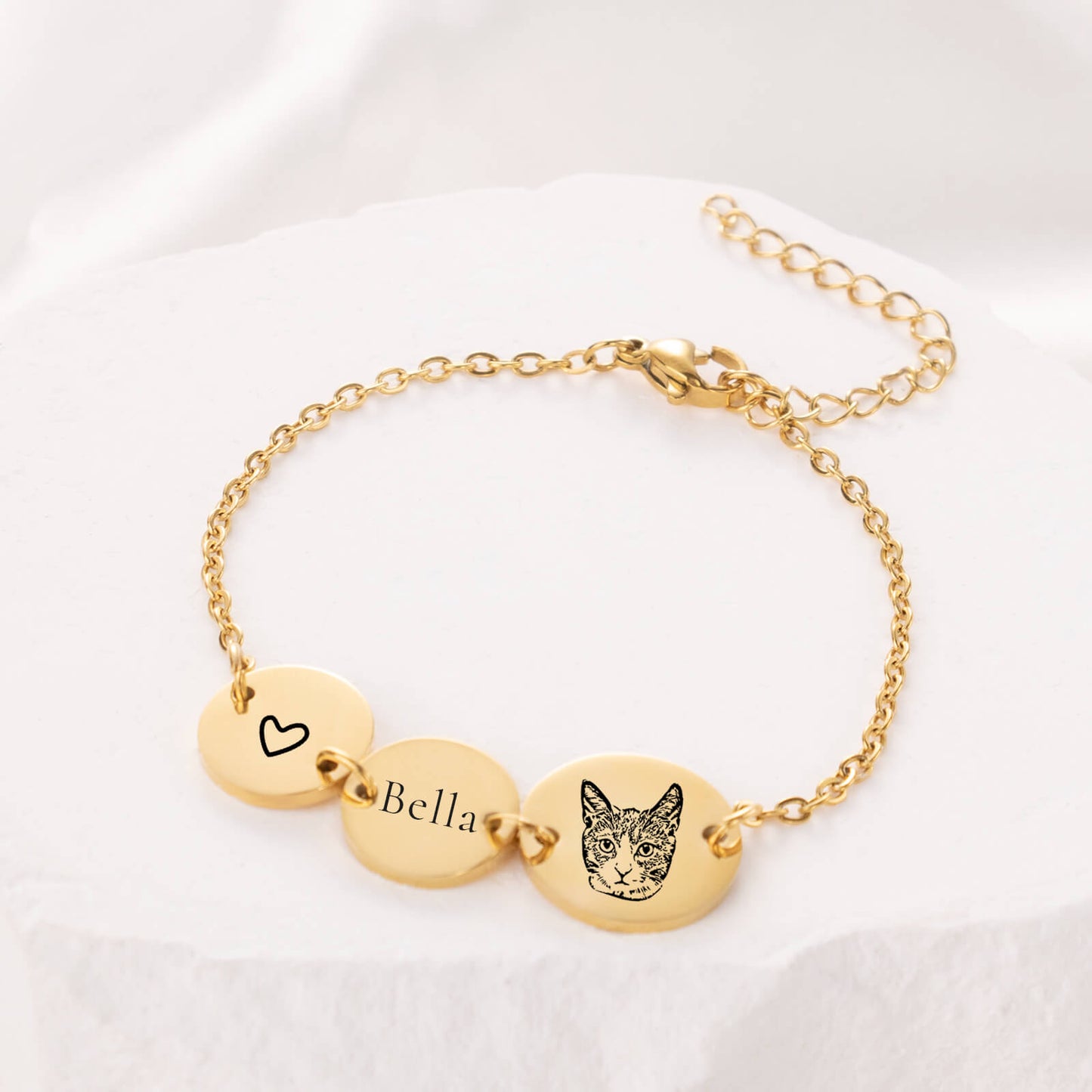 Pet Disc Bracelet