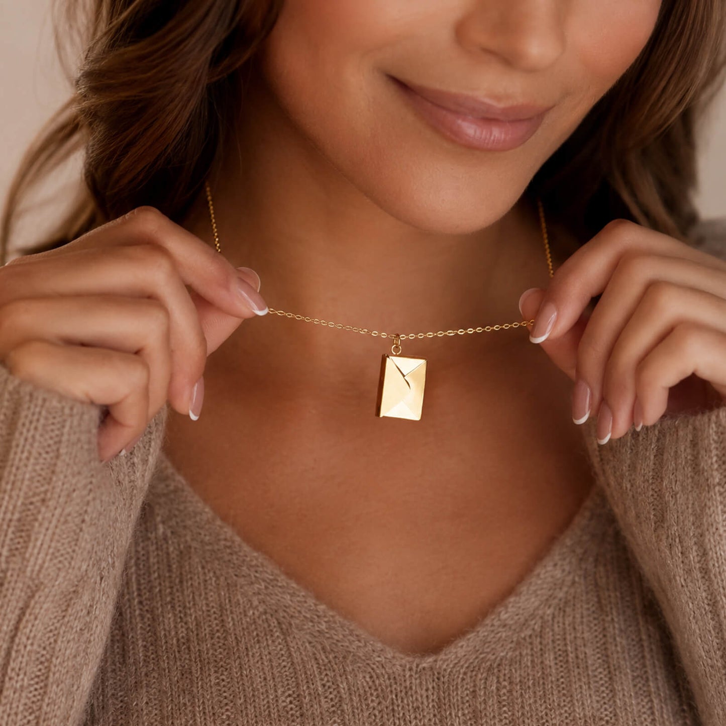 Custom Envelope Necklace
