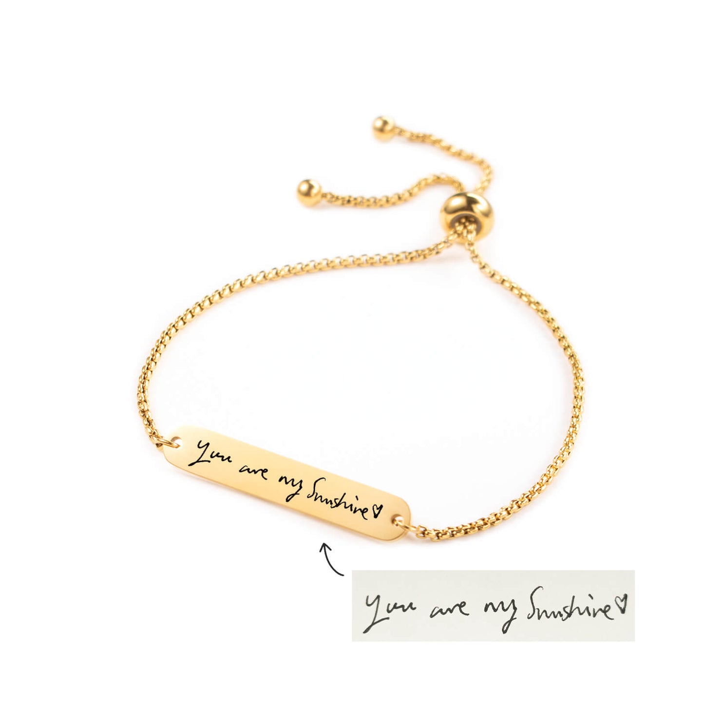 Handwriting Bracelet