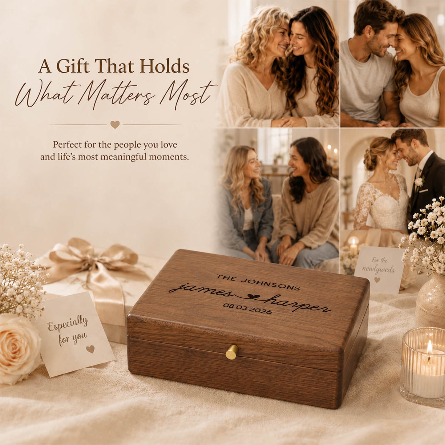 Walnut Keepsake Box