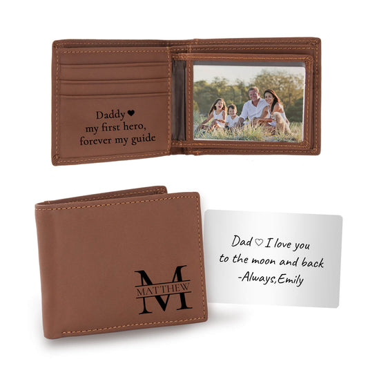 Custom Leather Wallet for Men