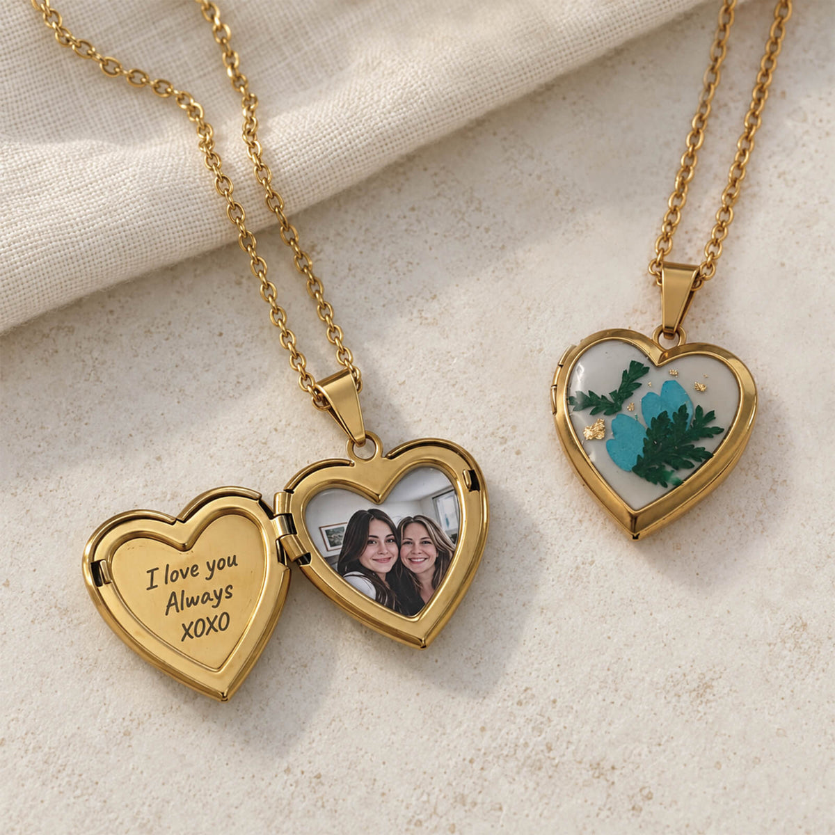 Birth Flower Locket