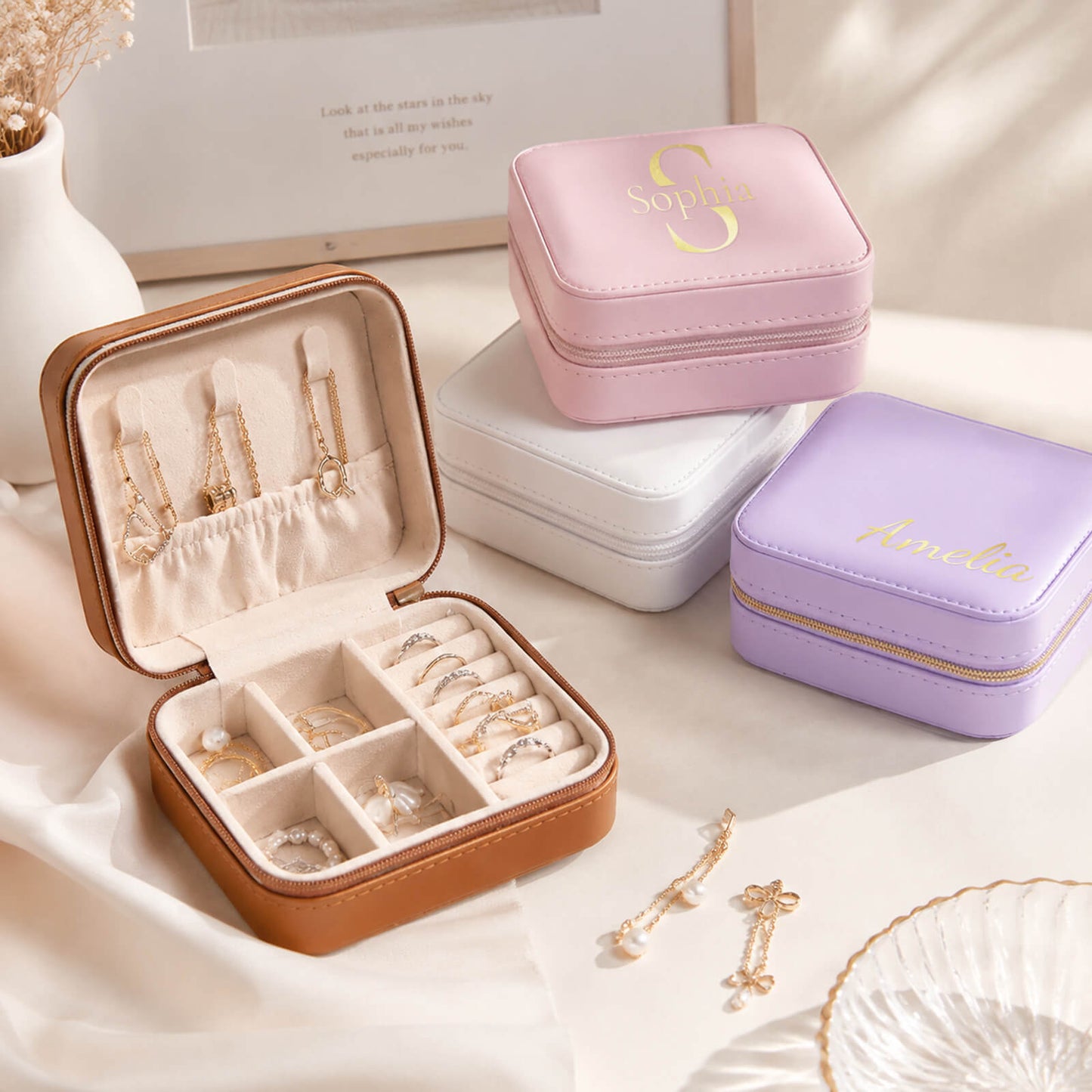 Travel Jewelry Case
