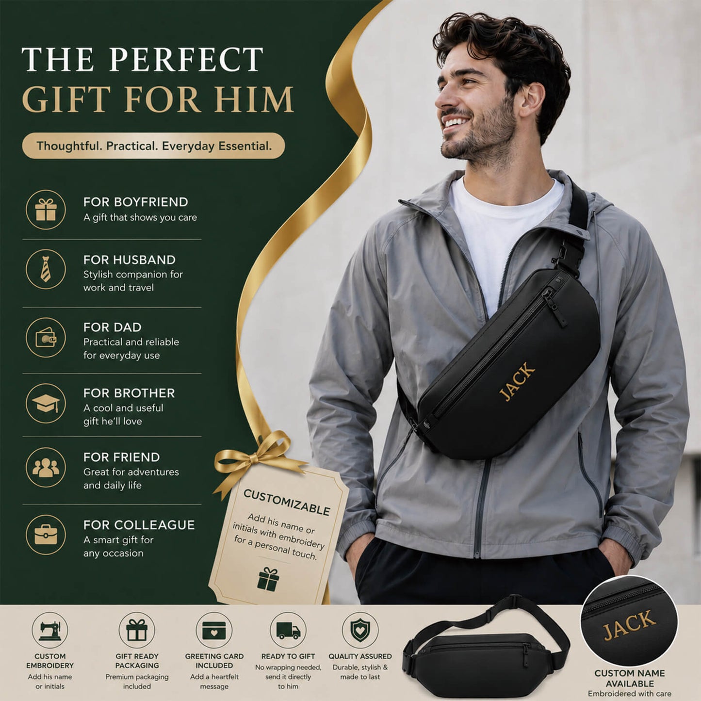 Personalized Sling Bag