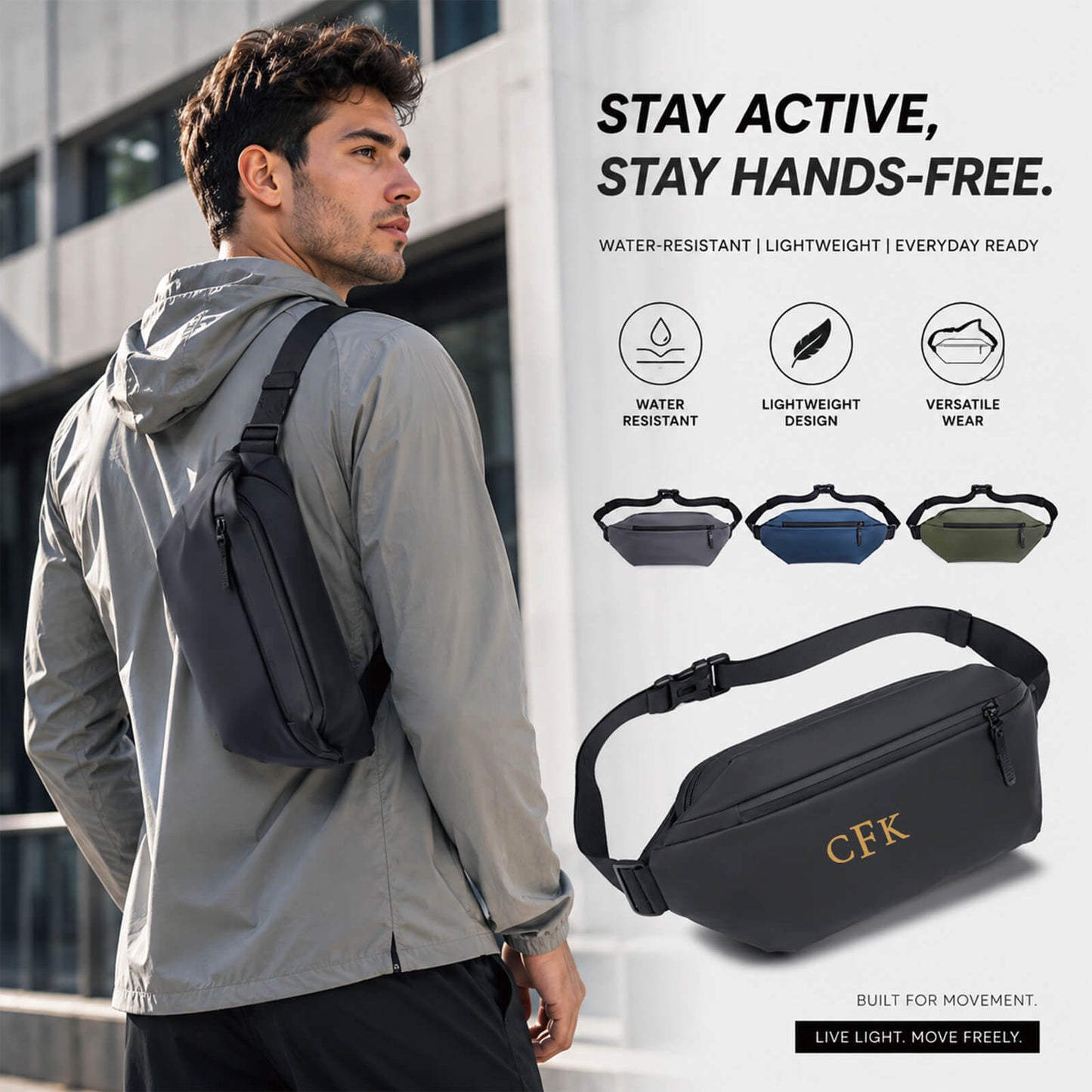 Personalized Sling Bag