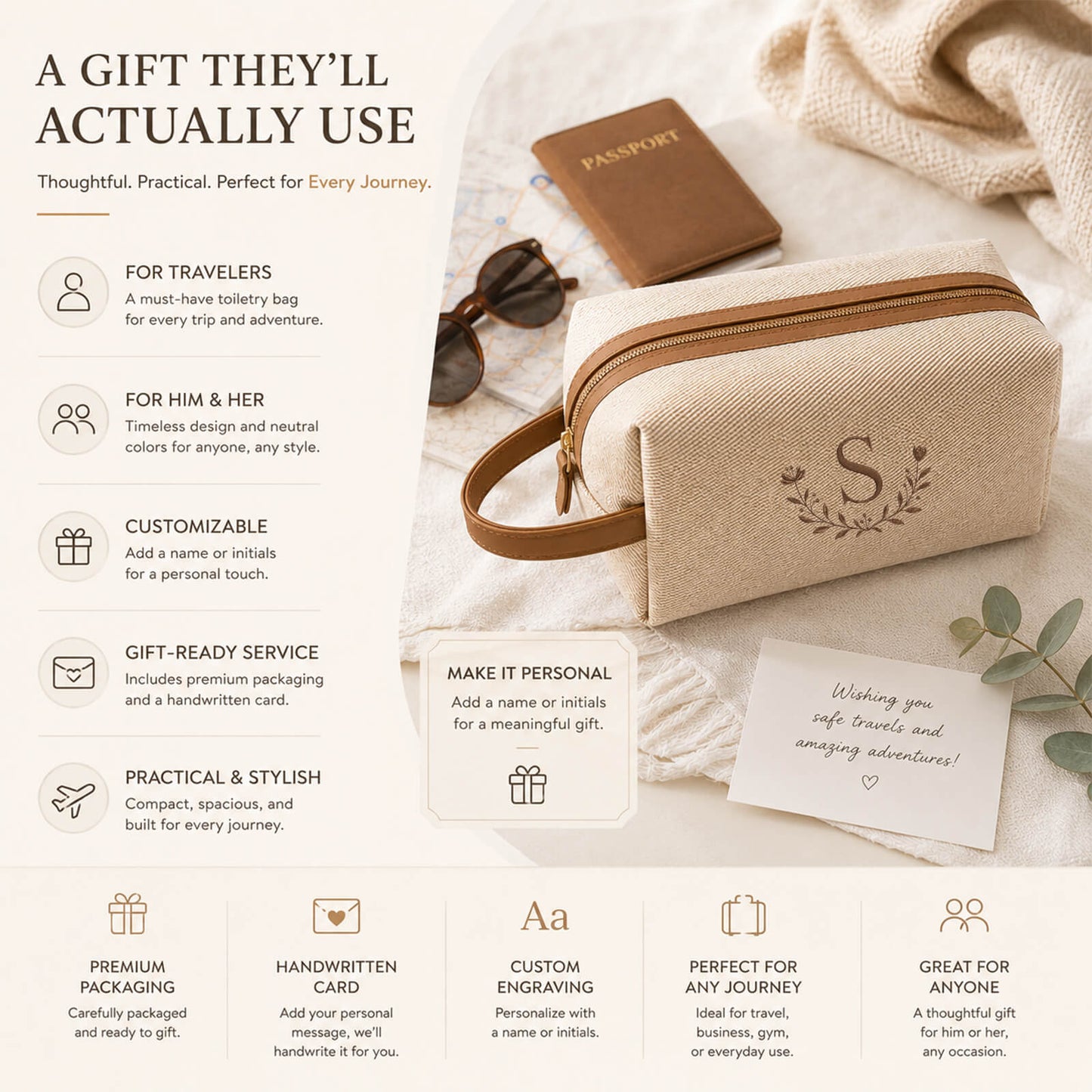 Personalized Travel Pouch
