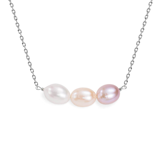Three Pearl Necklace