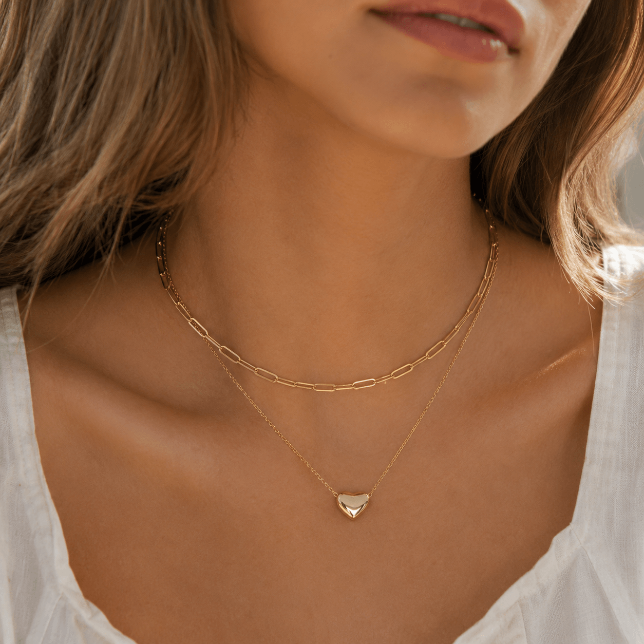 Heart Layered Necklace