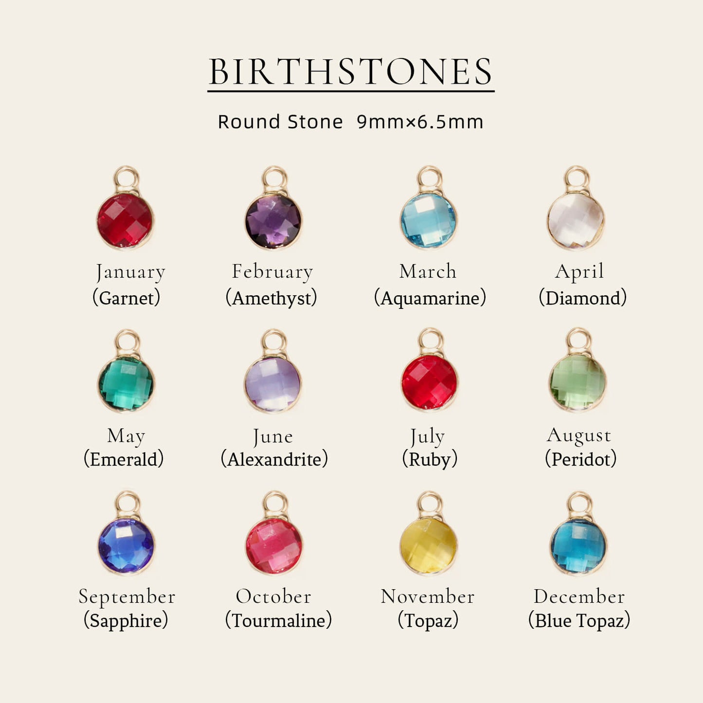 Personalized Birthstone Bracelet