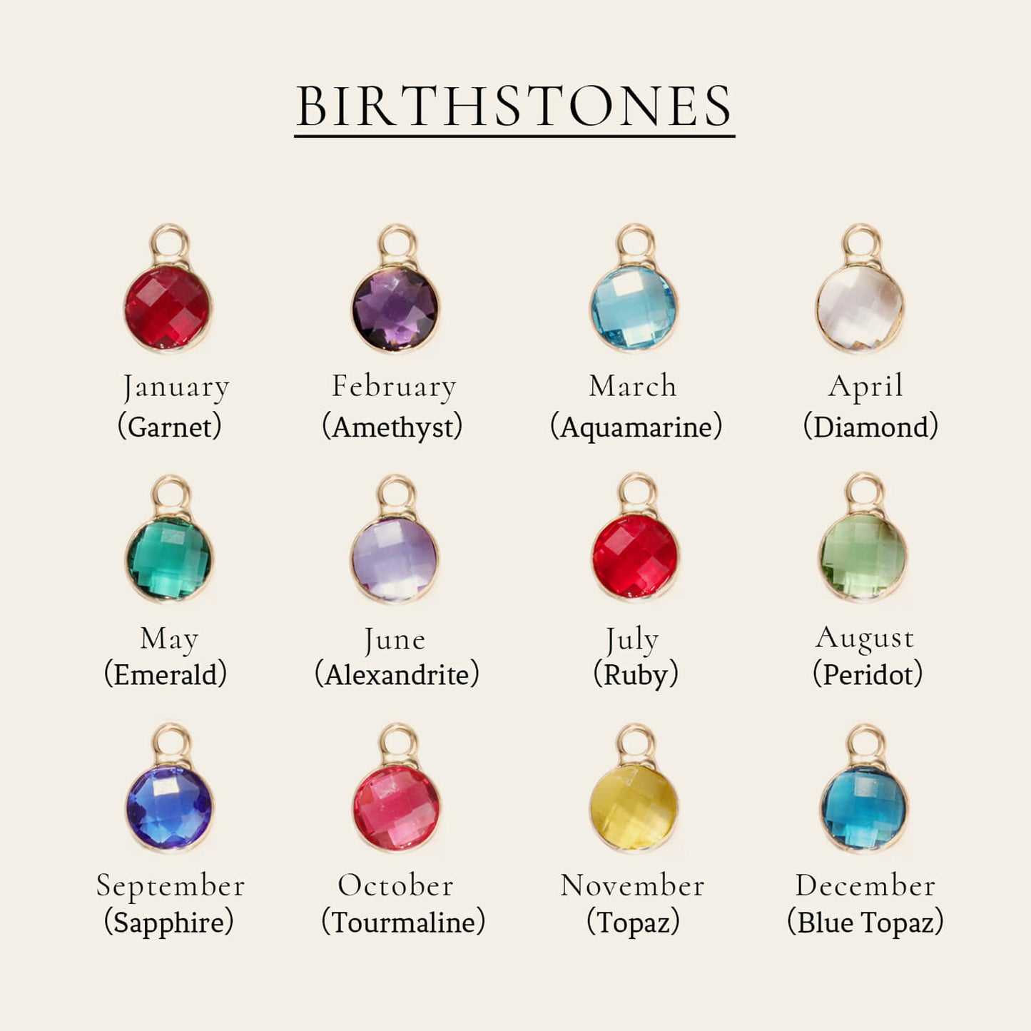 Birth Flower Necklace