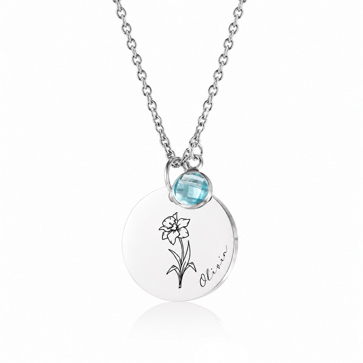 Birth Flower Necklace