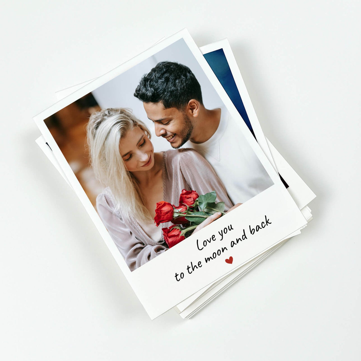 Custom Photo Prints Set – 2.5×3.5" Glossy Mini Pictures (3 Prints + 6 Clips)