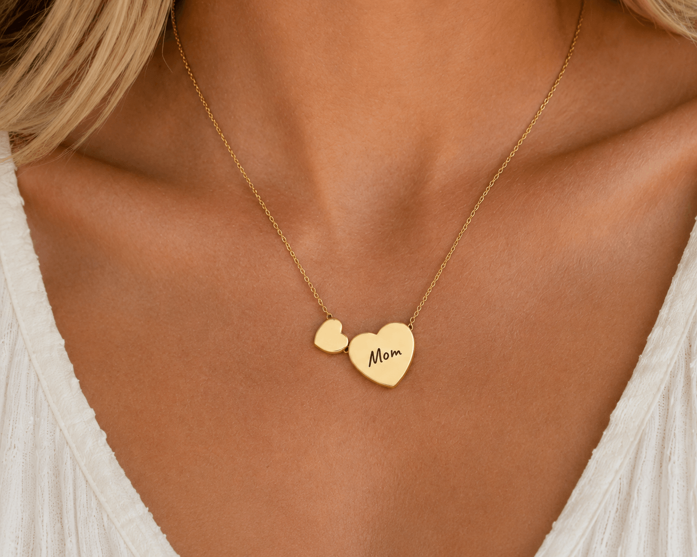 Engraved Heart Necklace