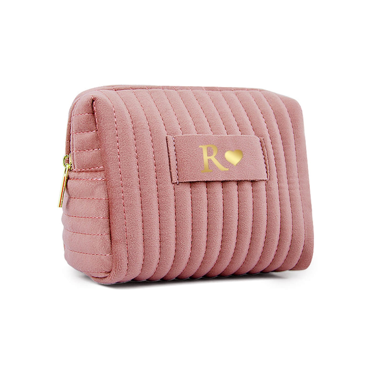 Personalized Velvet Makeup Bag